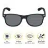 Polarized Trendy Black Sunglasses - Image 8