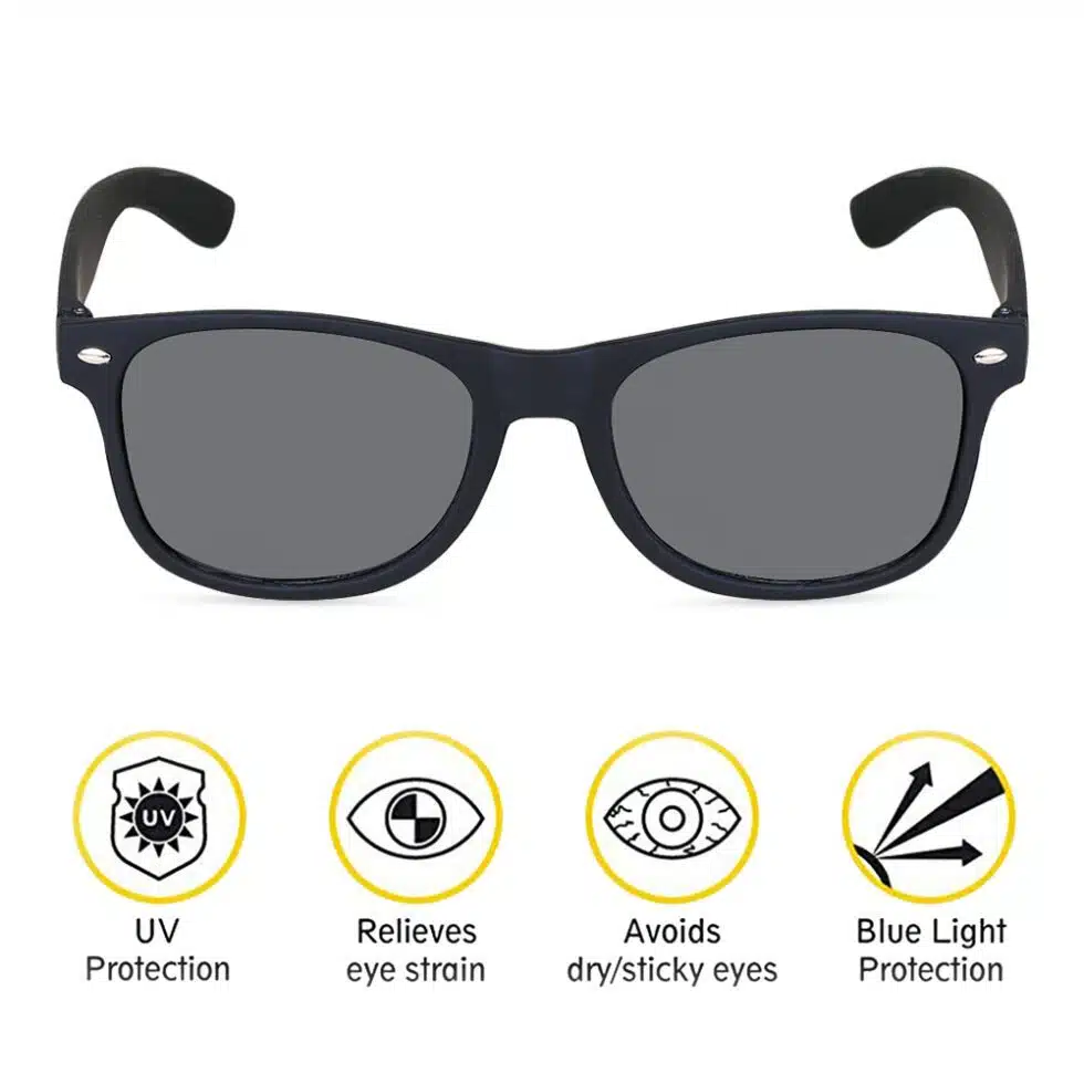Polarized Trendy Black Sunglasses - Image 8