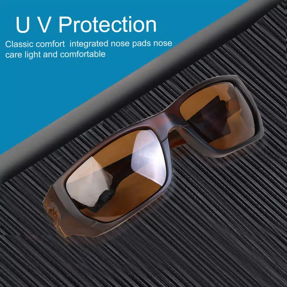 Polarized Dull Brown Sunglasses. - Image 7