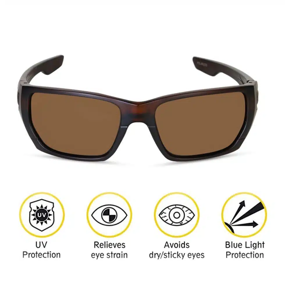 Polarized Dull Brown Sunglasses. - Image 8