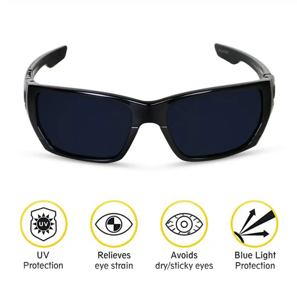Polarized Shine Black Sunglasses. - Image 7