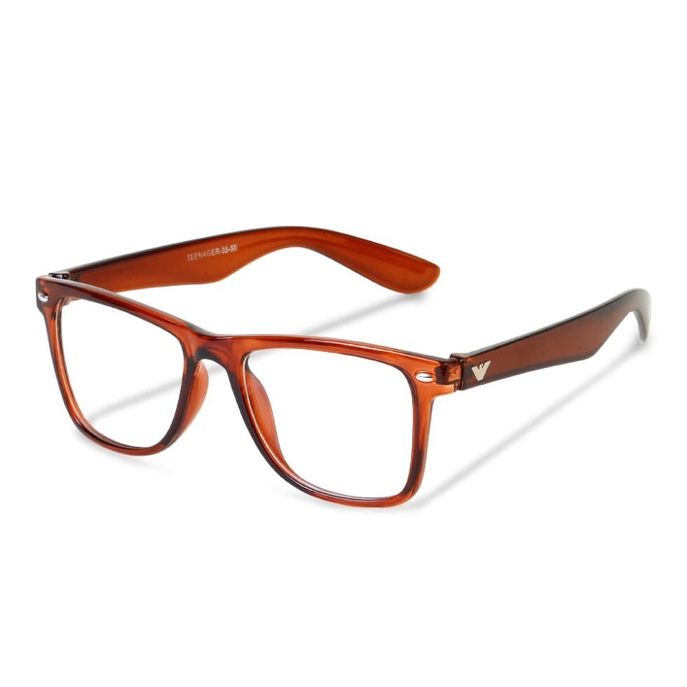 Model no.35 col shine Brown wayfarer