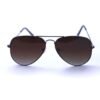 Aviator brown sunglass