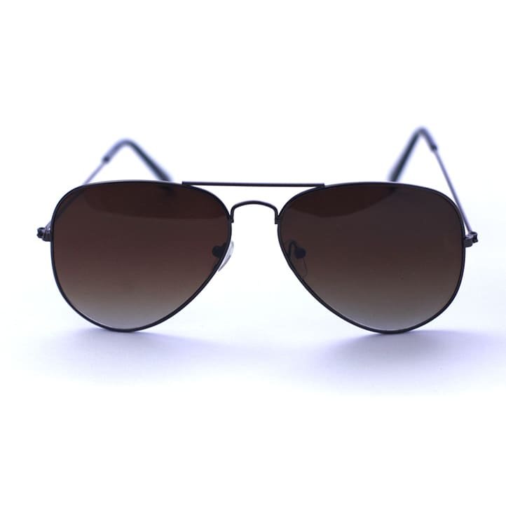 Women's Brown Lens Black colour Oversized Sunglasses
