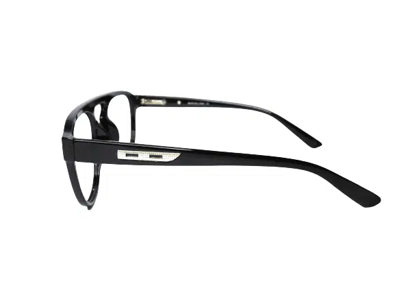Black Shiny Aviator Frame - Image 3