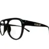 Black Shiny Aviator Frame - Image 2