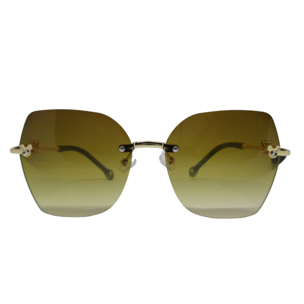 Gold Hexagon Sunglasses Kids