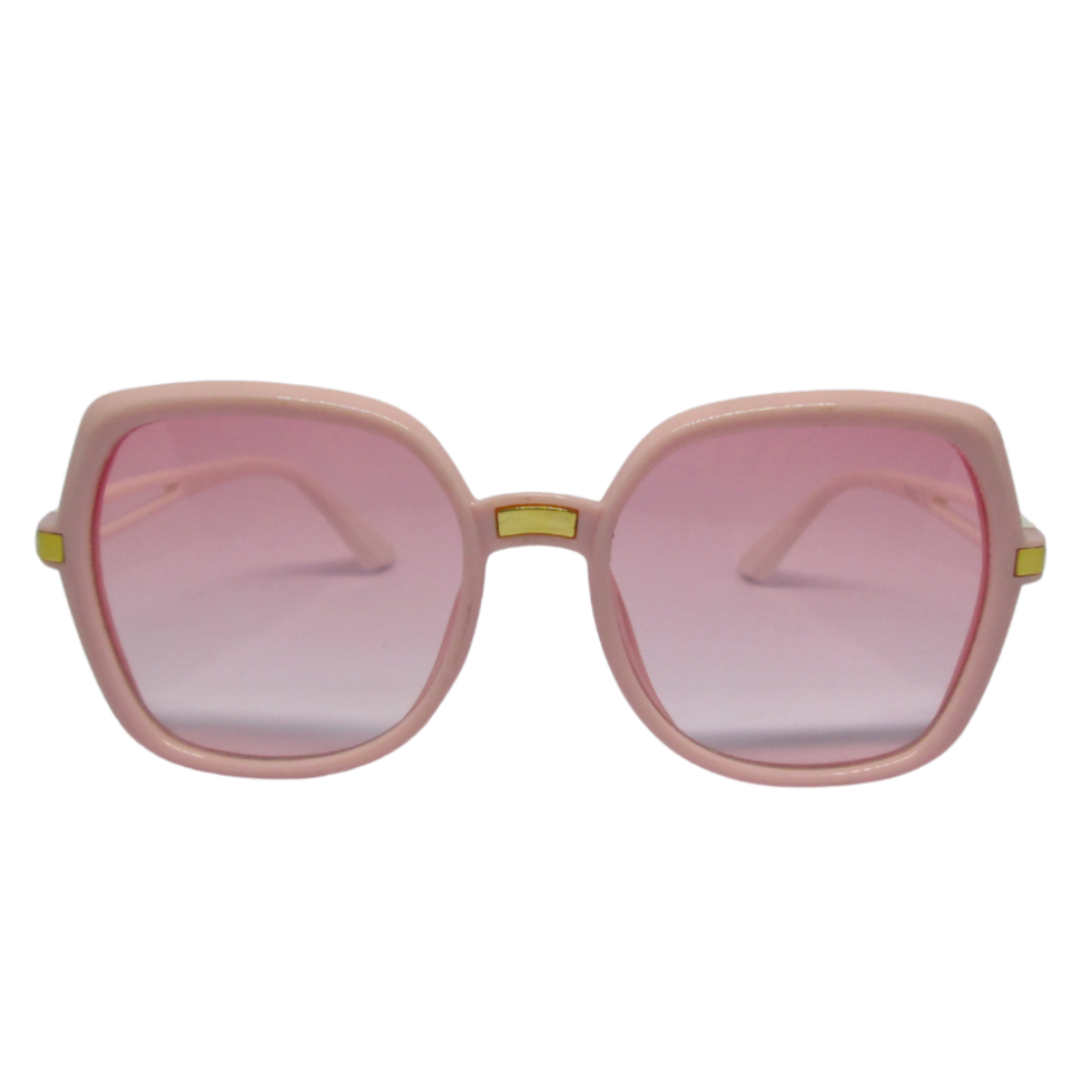 Pink Hexagon Sunglasses Girls