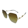 Gold Hexagon Sunglasses Kids - Image 2