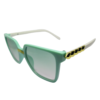 Green Square Sunglasses Kids - Image 2