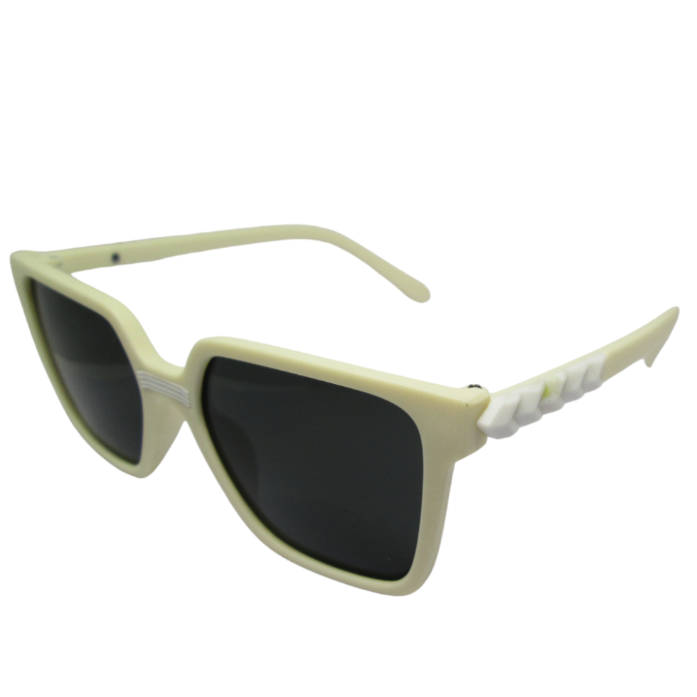Creme Square Sunglasses Kids - Image 2