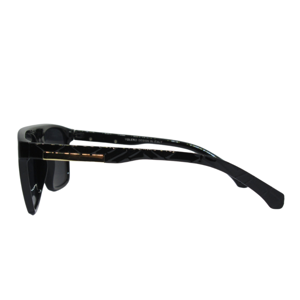 Volero Black Wayfarer Sunglasses - Image 3