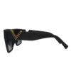 Urban Black Wayfarer Sunglasses - Image 3