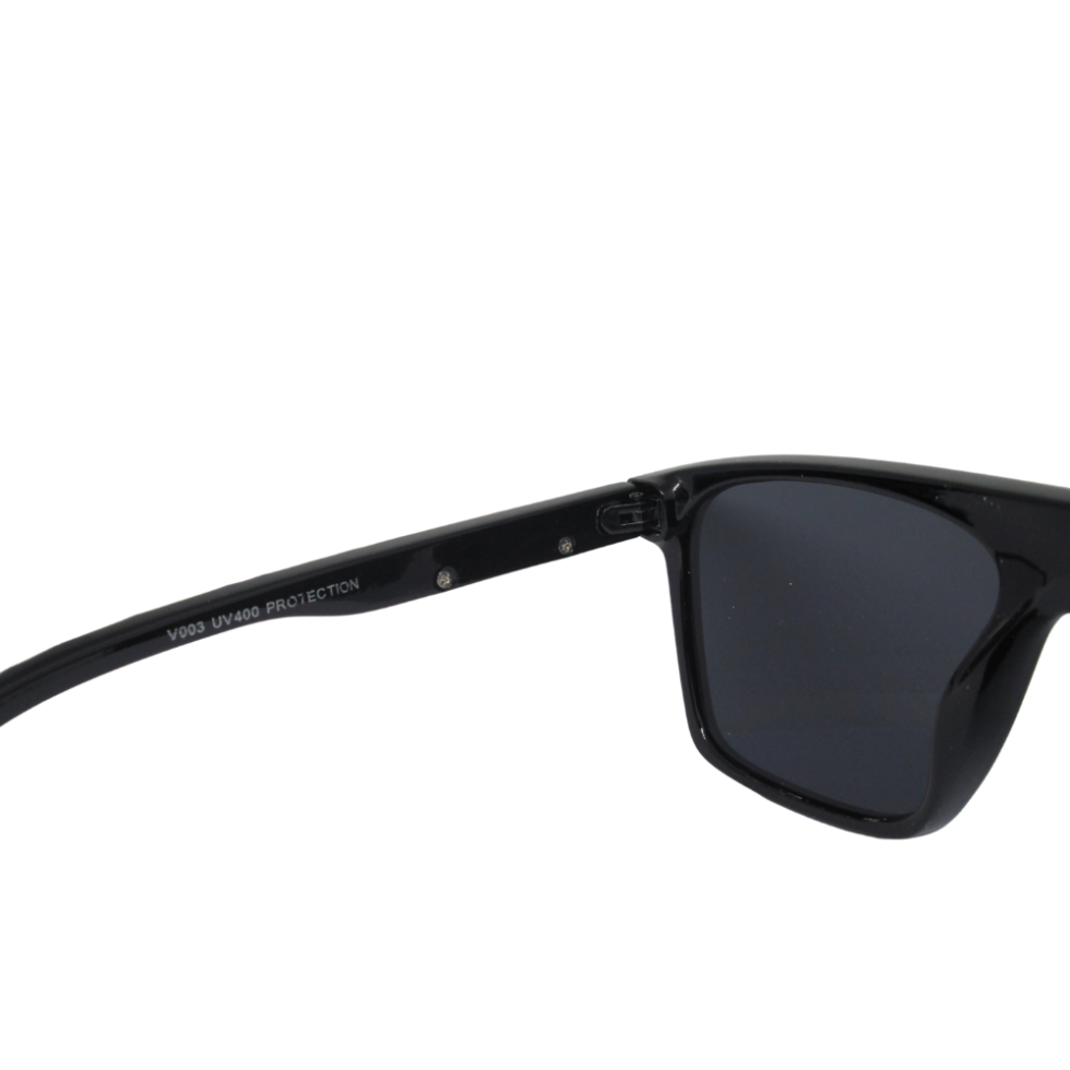 Volero Black Wayfarer Sunglasses - Image 4