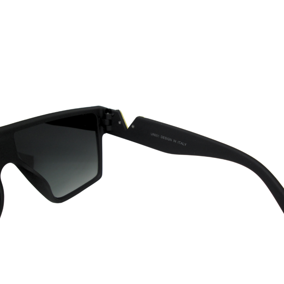 Urban Black Wayfarer Sunglasses - Image 4