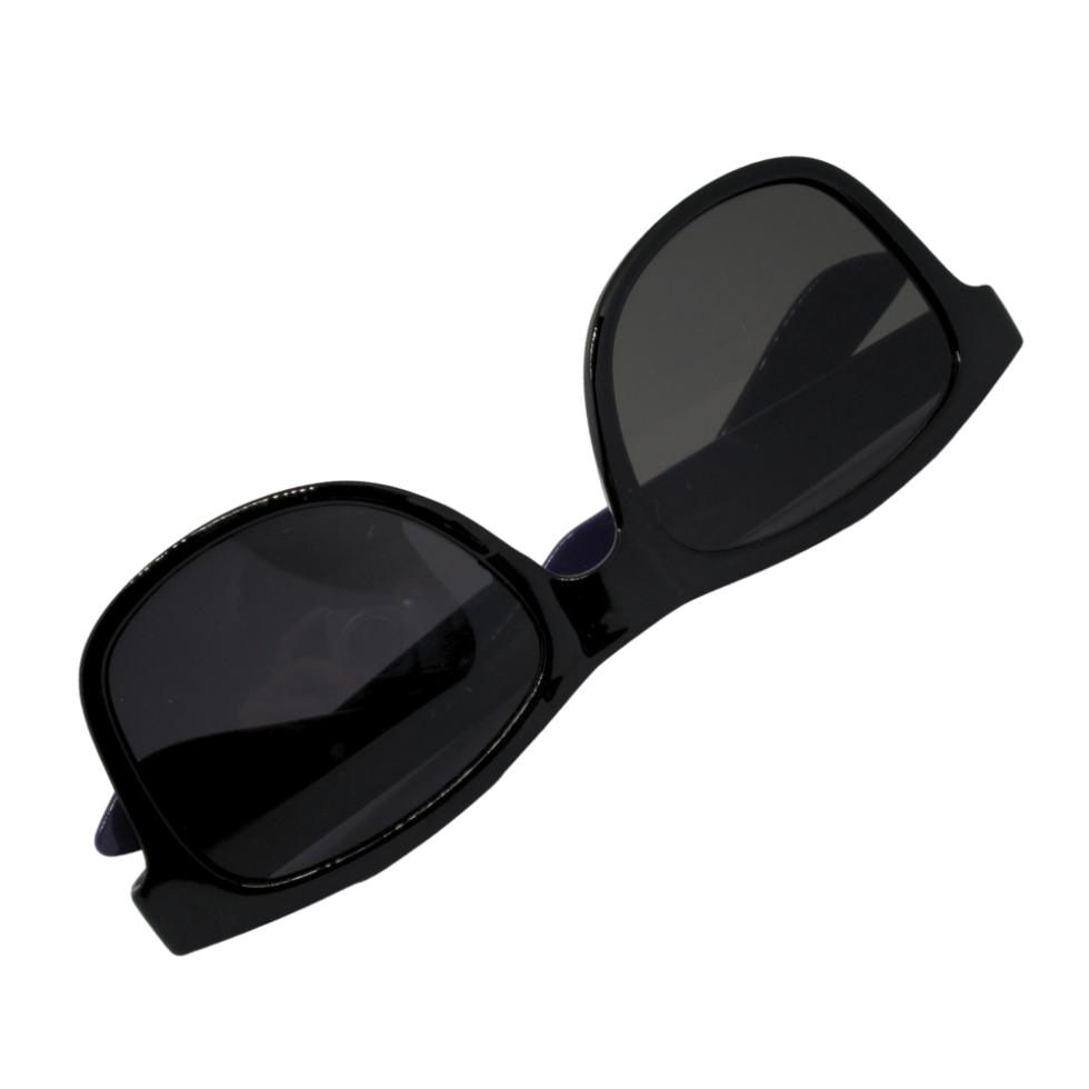 Black Purple Wayfarer Sunglasses Kids - Image 4