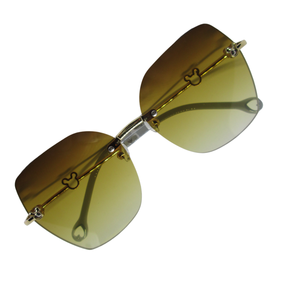 Brown Hexagon Sunglasses Kids - Image 5