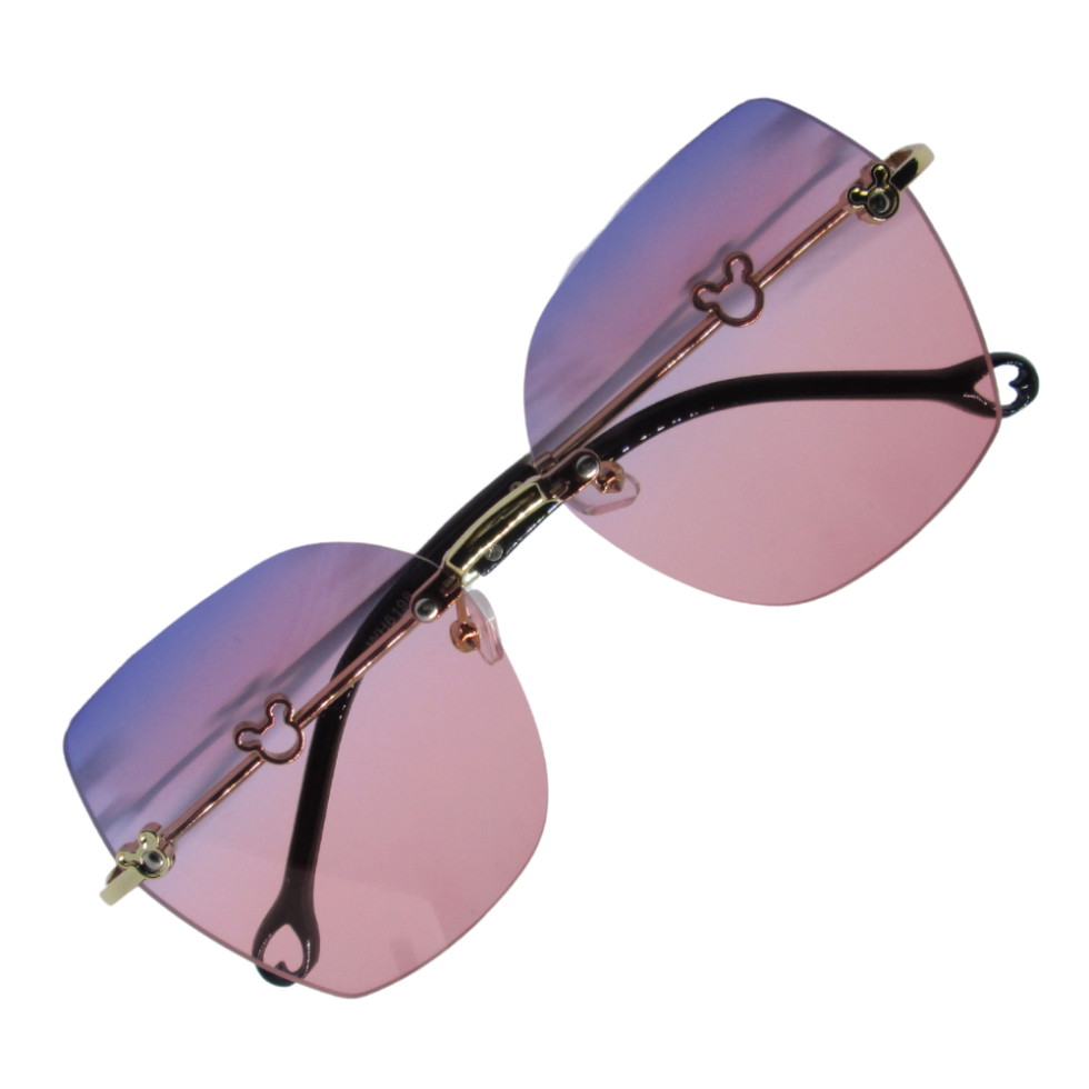 Pink Purple Hexagon Sunglasses Girls - Image 5