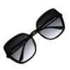 Transparent Black Hexagonal Sunglasses Kids - Image 5